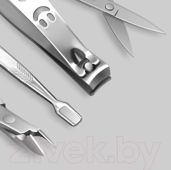 Изображение товара Набор для маникюра Queen Fair Metallic / 5198963 (розовый)