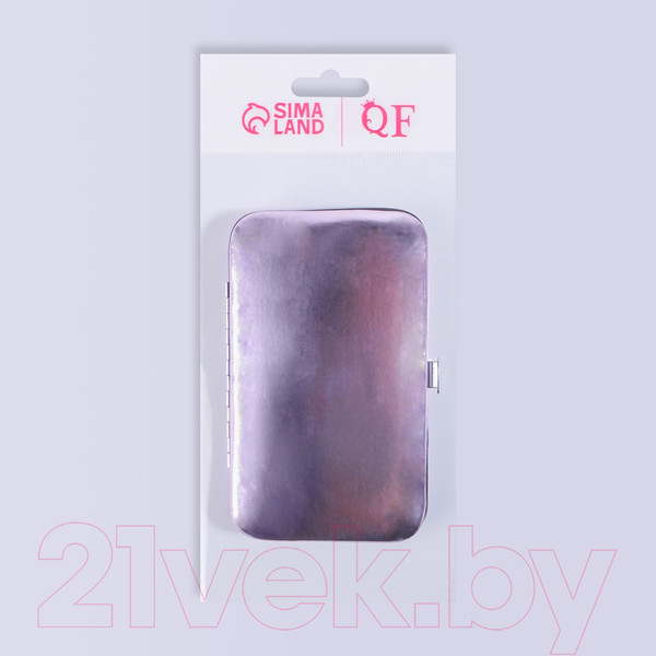 Изображение товара Набор для маникюра Queen Fair Metallic / 5198963 (розовый)