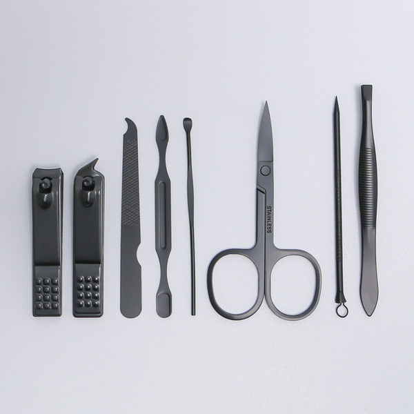 Изображение товара Набор для маникюра Queen Fair 5198967 (черный)