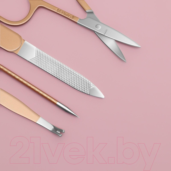Изображение товара Набор для маникюра Queen Fair 6936228 (бежевый/розовое золото)