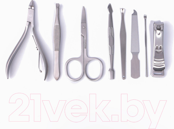 Изображение товара Набор для маникюра Queen Fair Рептилия / 5198965 (черный)