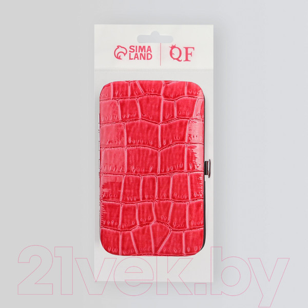 Изображение товара Набор для маникюра Queen Fair Рептилия / 5198966 (красный)
