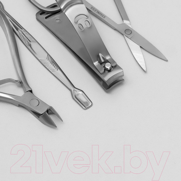 Изображение товара Набор для маникюра Queen Fair Рептилия / 5198966 (красный)