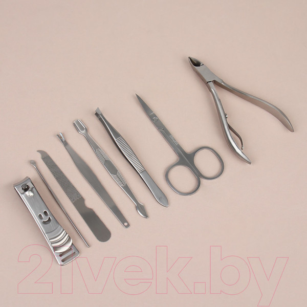 Изображение товара Набор для маникюра Queen Fair Metallic / 5198962 (бронзовый)