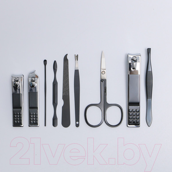 Изображение товара Набор для маникюра Queen Fair 9703798 (черный)