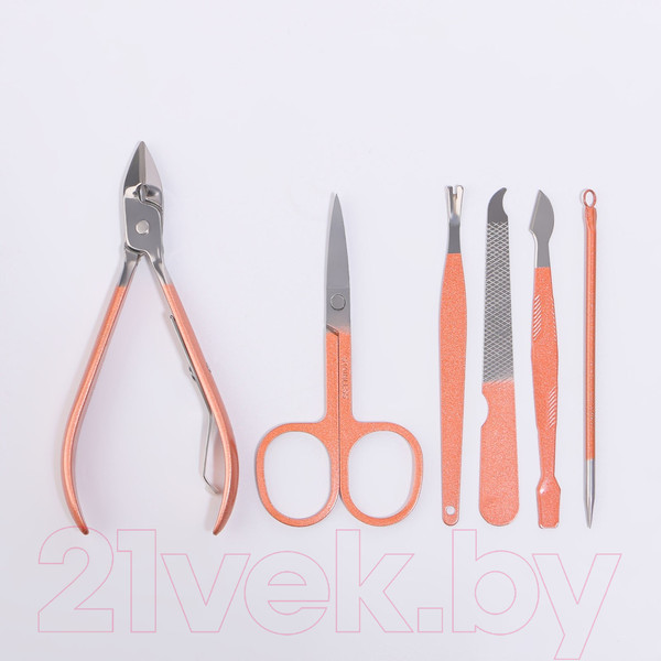 Изображение товара Набор для маникюра Queen Fair 9703797 (бежевый/розовое золото)