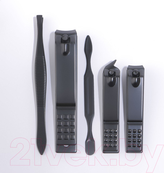 Изображение товара Набор для маникюра Queen Fair 6936226 (черный/красный)