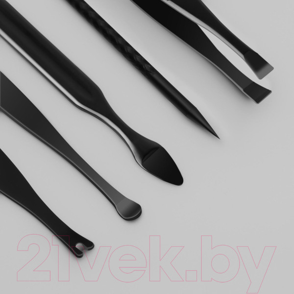 Изображение товара Набор для маникюра Queen Fair 6936226 (черный/красный)