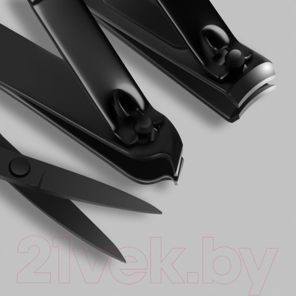 Изображение товара Набор для маникюра Queen Fair 6936226 (черный/красный)