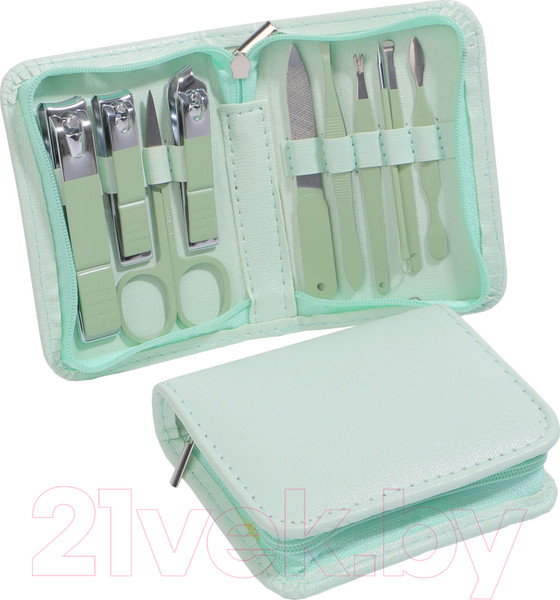 Изображение товара Набор для маникюра Queen Fair 9703794 (бирюзовый)