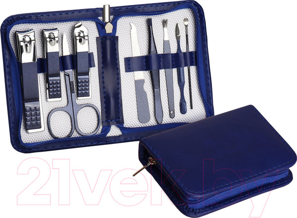 Изображение товара Набор для маникюра Queen Fair 9703796 (синий)