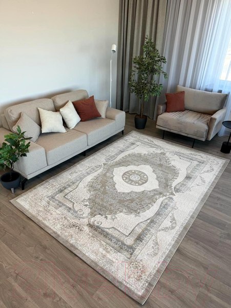 Изображение товара Ковер Radjab Carpet Анталия Прямоугольник K558A / 9221RK (2.4x3.4, Dark Vizon/Vizon)