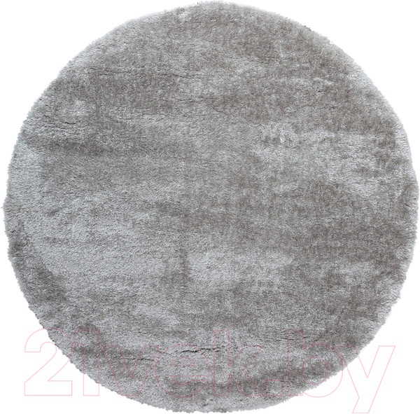 Изображение товара Ковер Radjab Carpet Паффи Шагги Круг P001A / 6340RK (3x3, Grey)