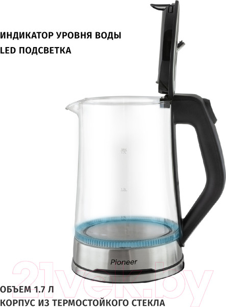 Изображение товара Электрочайник Pioneer KE803G