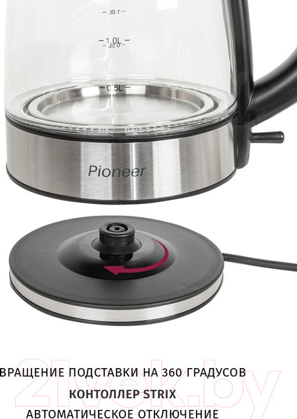 Изображение товара Электрочайник Pioneer KE807G