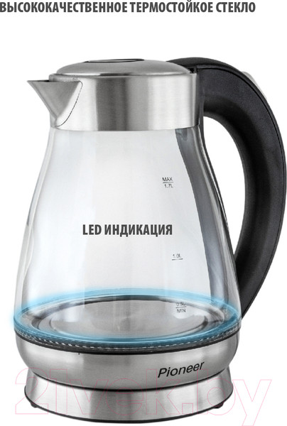 Изображение товара Электрочайник Pioneer KE809G