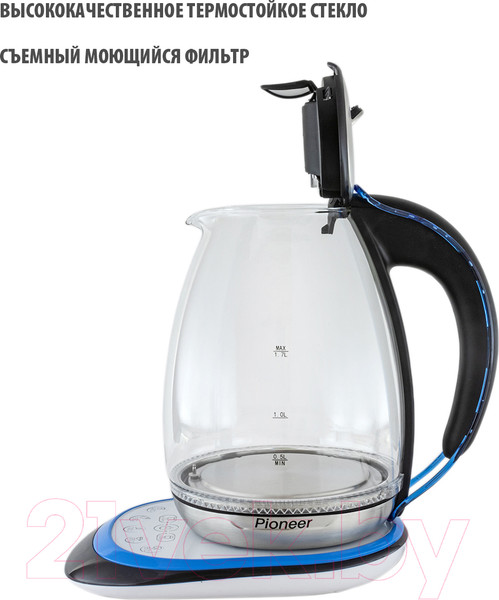 Изображение товара Электрочайник Pioneer KE820G