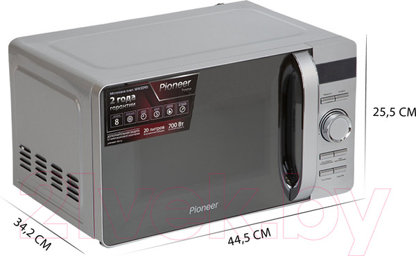 Изображение товара Микроволновая печь Pioneer MW229D