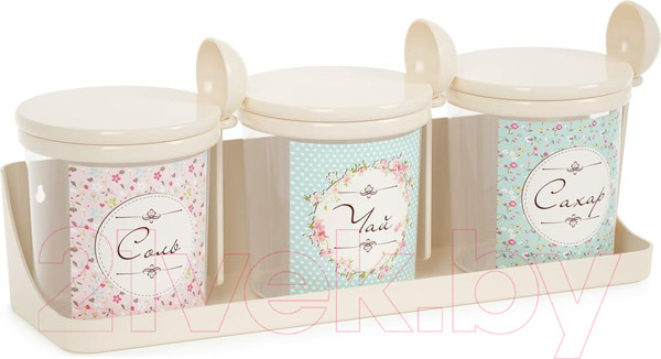 Изображение товара Набор емкостей для хранения Альтернатива Ассорти / М8683 (бежевый)