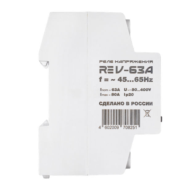 Изображение товара Реле напряжения Rostok Elektro V-63А RE / 46-251