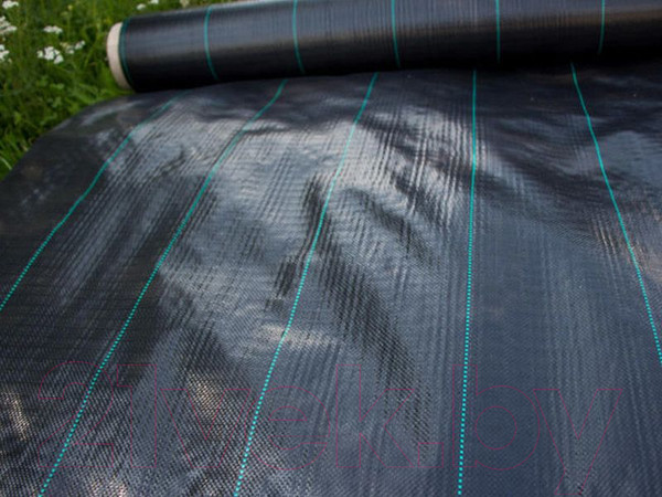 Изображение товара Укрывной материал GreenTerra Агроткань UV 100 г/кв.м 1.1x100м (черный)