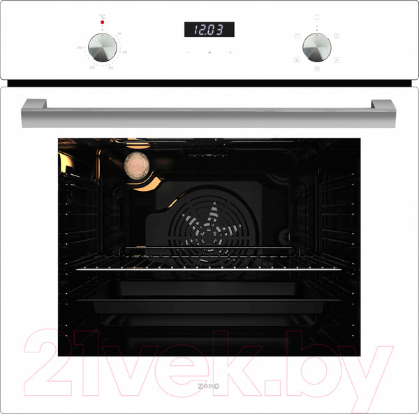 Изображение товара Электрический духовой шкаф ZORG ROL66 WH