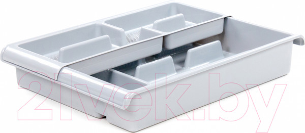 Изображение товара Органайзер для столовых приборов Полесье №6 / 05134 (дымчатый)