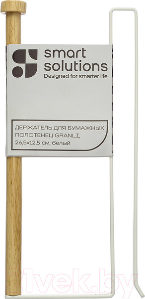 Изображение товара Держатель бумажных полотенец Smart Solutions Granli / SS0000134 (белый)