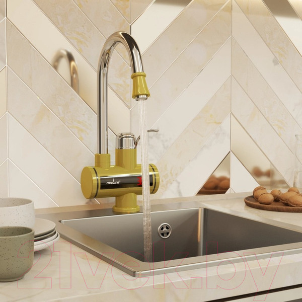Изображение товара Кран-водонагреватель Mixline WH-003 (золото)