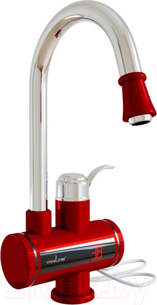 Изображение товара Кран-водонагреватель Mixline WH-003 (красный)