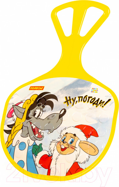 Изображение товара Санки-ледянка Полесье №3 Ну, погоди! / 96586