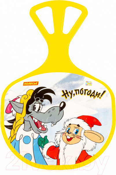 Изображение товара Санки-ледянка Полесье №3 Ну, погоди! / 96586
