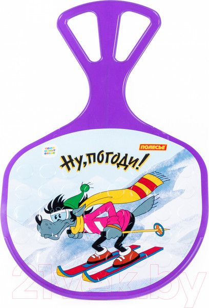 Изображение товара Санки-ледянка Полесье №3 Ну, погоди! / 96586