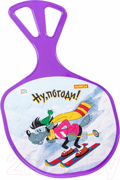Изображение товара Санки-ледянка Полесье №3 Ну, погоди! / 96586
