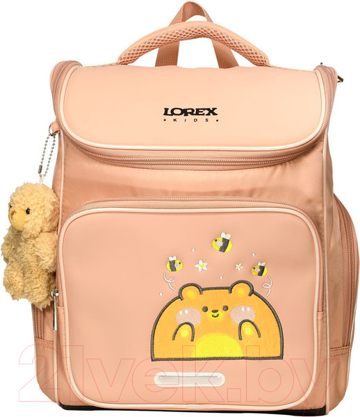 Изображение товара Школьный рюкзак Lorex Kids Classic. Bear / LXKBPCL-CB (бежевый)