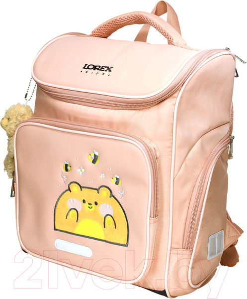 Изображение товара Школьный рюкзак Lorex Kids Classic. Bear / LXKBPCL-CB (бежевый)