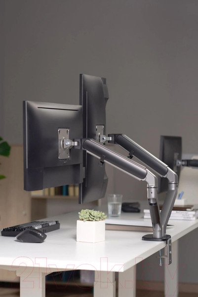 Изображение товара Кронштейн для монитора Ultramounts UM735BL (черный/серый)