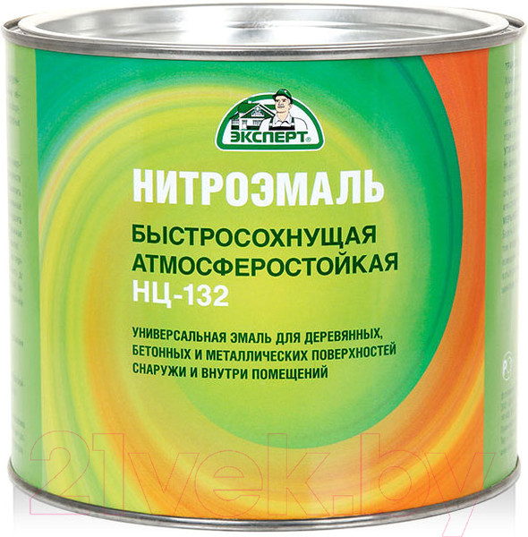 Изображение товара Эмаль Эксперт НЦ-132М (1.7кг, белый)