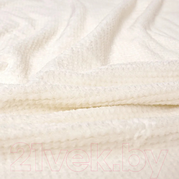 Изображение товара Плед Casa Conforte Nonna Inspiration 110x150 / 6155293 (молочный/белый)