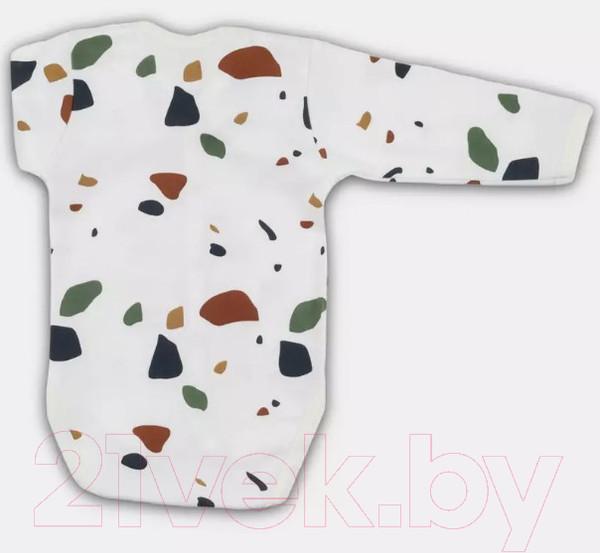 Изображение товара Набор боди для малышей Rant Mosaic / 6475/2 (р.68, зеленый)