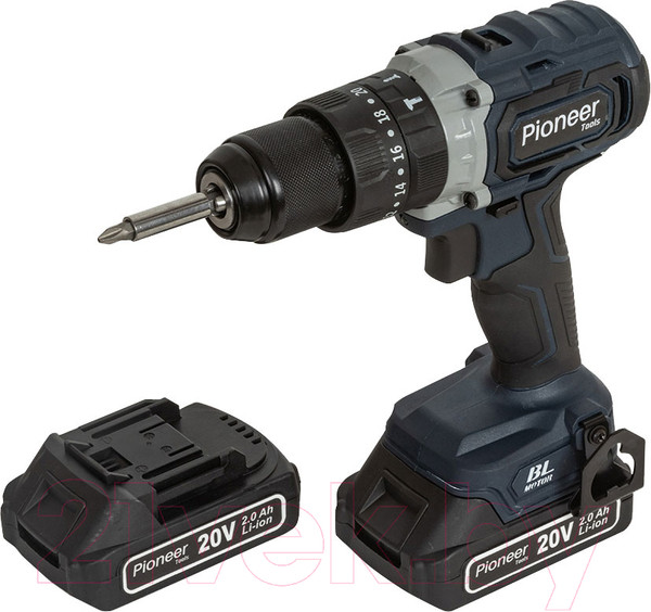 Изображение товара Аккумуляторная дрель-шуруповерт Pioneer CID-E2002CB