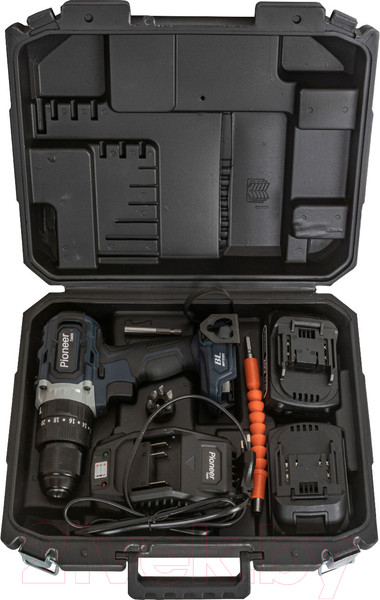 Изображение товара Аккумуляторная дрель-шуруповерт Pioneer CID-E2002CB