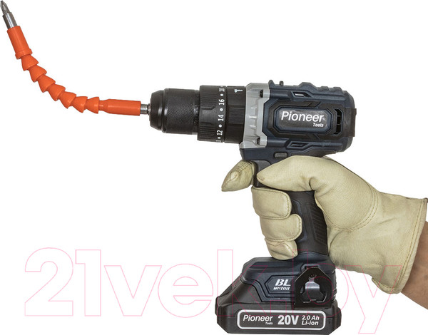 Изображение товара Аккумуляторная дрель-шуруповерт Pioneer CID-E2002CB