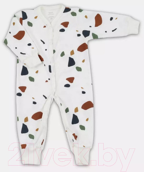 Изображение товара Набор комбинезонов для малышей Rant Mosaic / 1675/1 (р.62, бежевый)