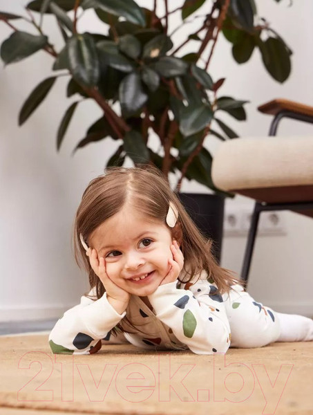 Изображение товара Набор комбинезонов для малышей Rant Mosaic / 1675/1 (р.62, бежевый)