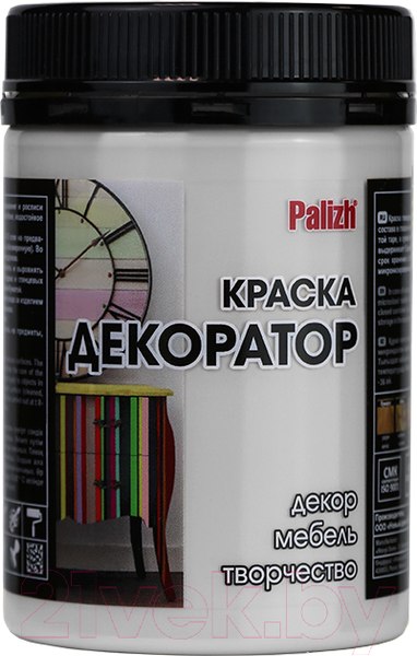 Изображение товара Краска Palizh Декоратор Акриловая (320г, светло-серый)