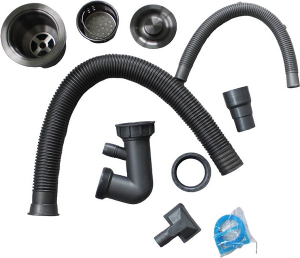 Изображение товара Мойка кухонная Wisent WM310048B + WW405B