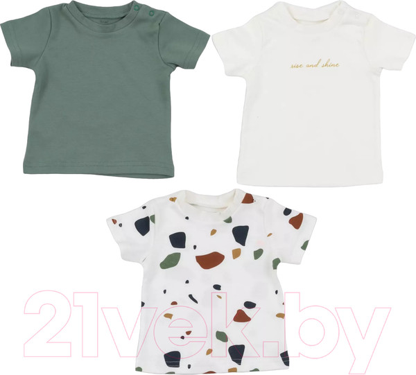 Изображение товара Набор футболок для малышей Rant Mosaic / 4675/2  (р.86, зеленый)