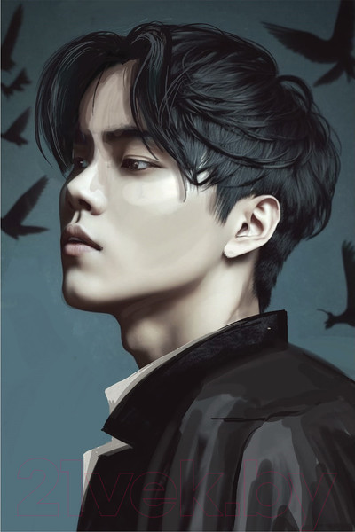 Изображение товара Картина по номерам Школа талантов Корейский мальчик / 9827436