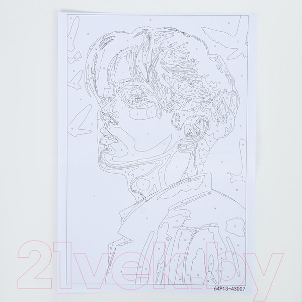 Изображение товара Картина по номерам Школа талантов Корейский мальчик / 9827436